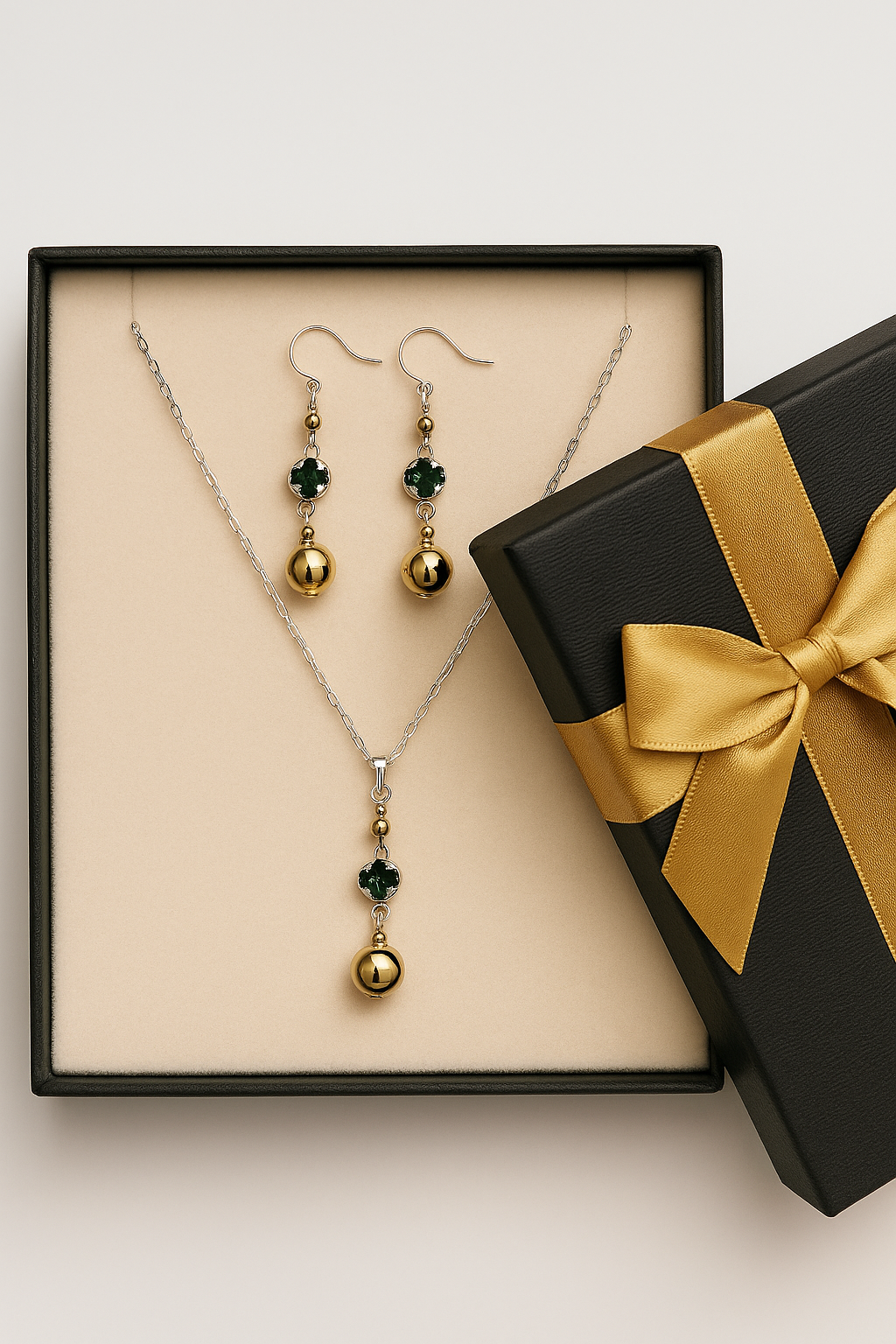 ⭐SET ZARÉ EN PLATA Y ORO LAMINADO✨