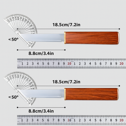 ⚡ TWINDROP CUCHILLO DE ACERO 2 EN 1 ALTO RENDIMIENTO 🗡️💪