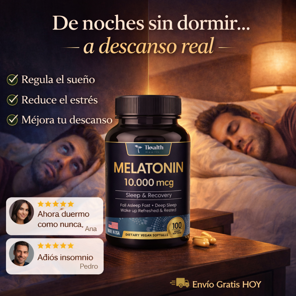 Melatonin Premium, despídete del insomnio😴