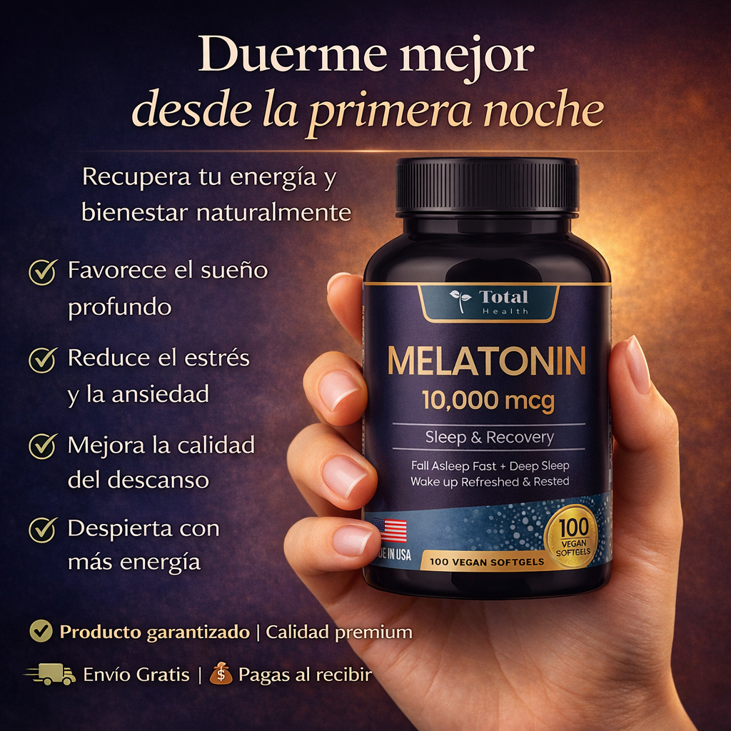 Melatonin Premium, despídete del insomnio😴