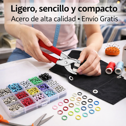 🎁PROMO KIT DE ALICATES DE ACERO + 400 BROCHES MULTIUSOS