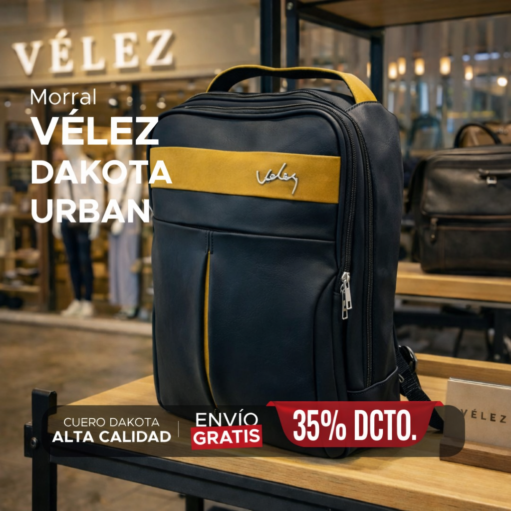 👜✨ MORRAL VELÉZ DAKOTA URBAN 🔥CALIDAD GARANTIZADA