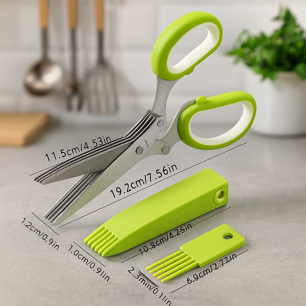 ✂️ Tijeras en Acero Multifunción Para Cocina 👩🏻‍🍳X-Chef