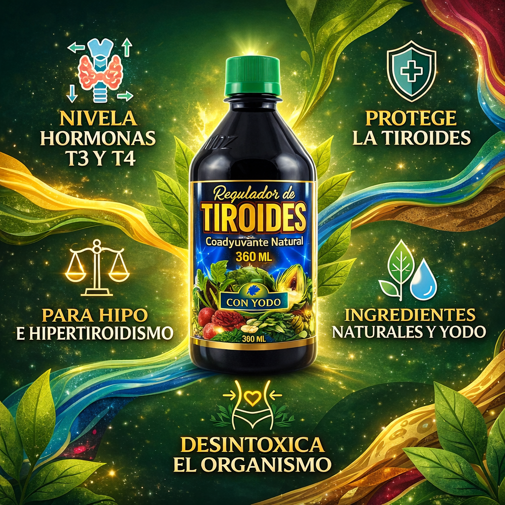 🌿TIROIDES VITAL PLUS 🌿💚 REGULADOR HORMONAL 100% NATURAL