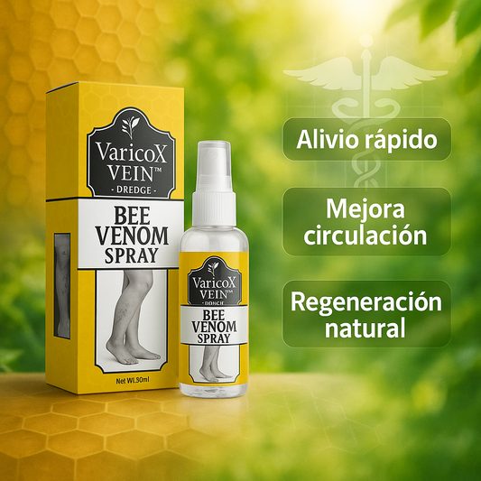 🐝Paga 1 lleva 2 Frascos de Veneno de abeja contra la VARICE + ULCERA + FLEBITIS// BEEVENOM 2X1 🐝 VARICOX VEINⓇ