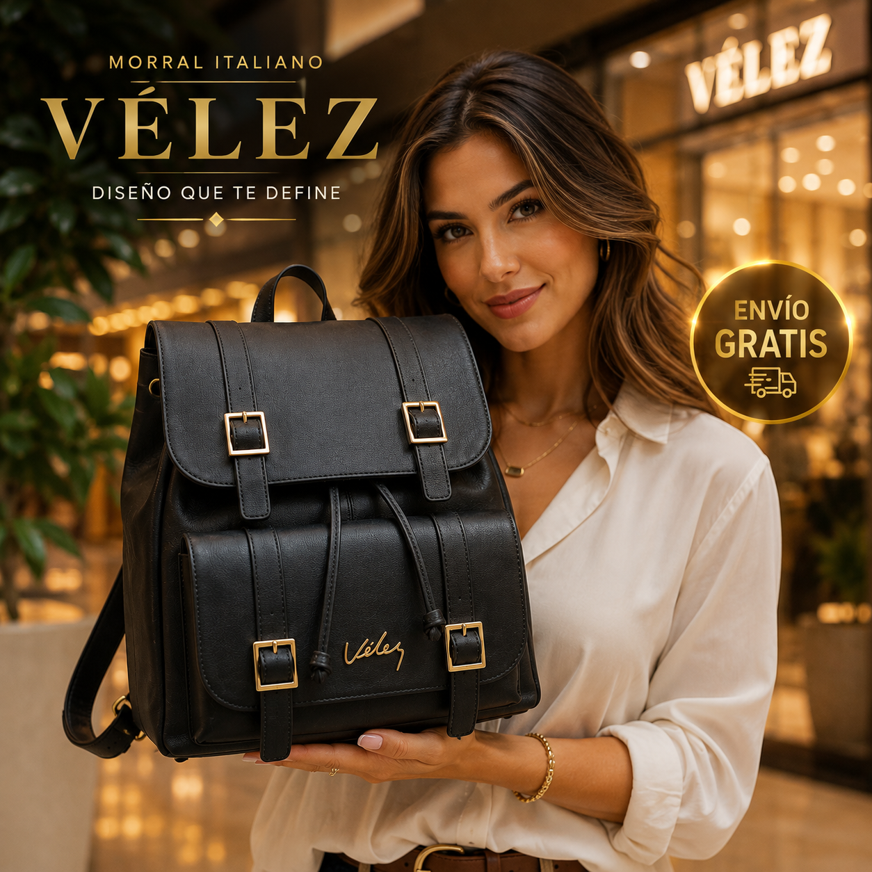 🌟 Morral Sahara Chic 👜✨Cuero vegano de alta calidad