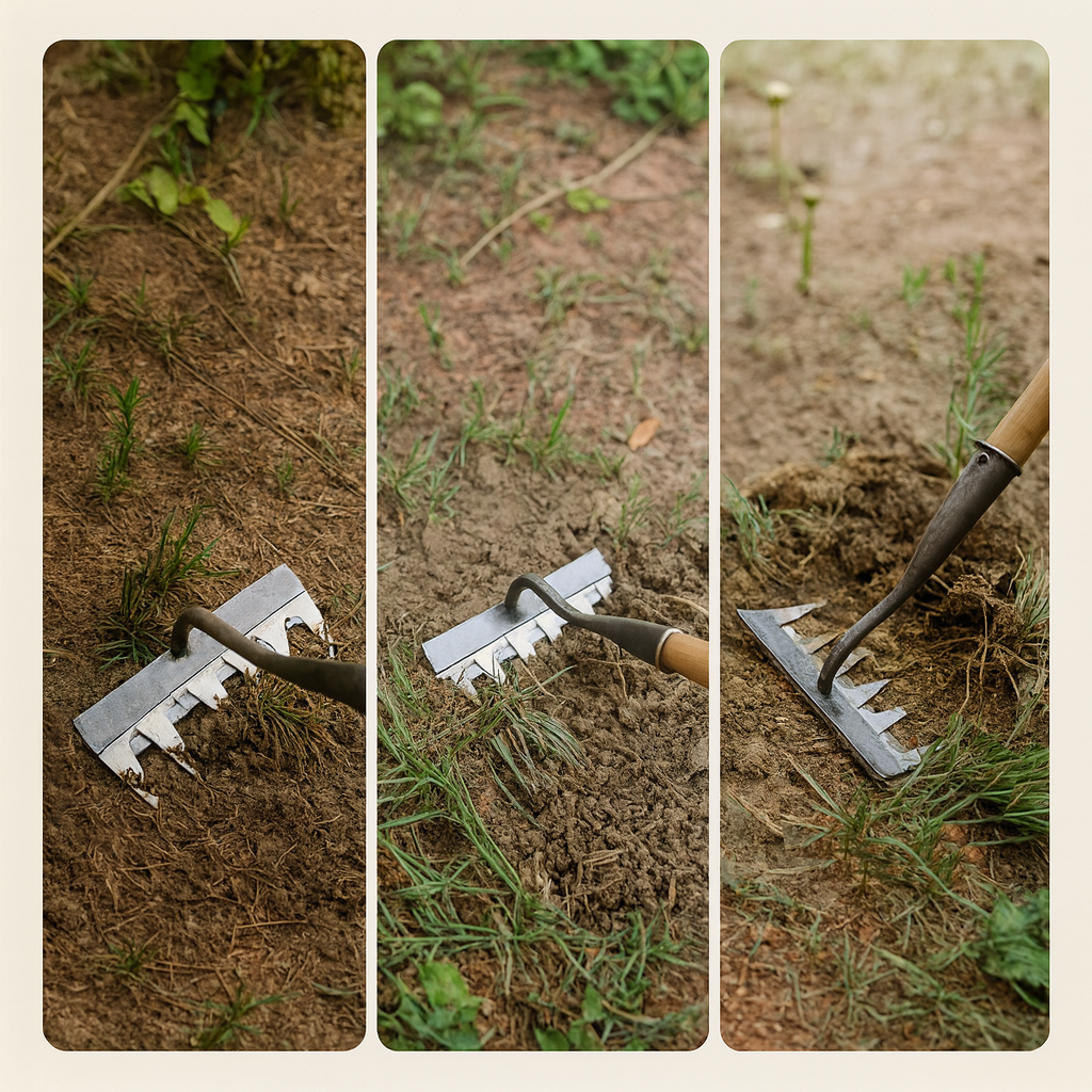 🌱GARDEN PRO! RASTRILLO EN ACERO DE ALTA DURABILIDAD