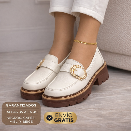 💎 Zapatos Cloe en Cuero 100% Premium para Mujer 💎