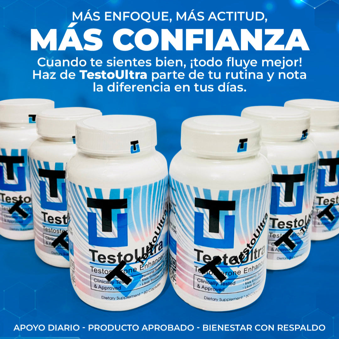 ⚡TESTO ULTRA⚡ ESTIMULANTE NATURAL QUE REGULA TU TESTOSTERONA 🧬