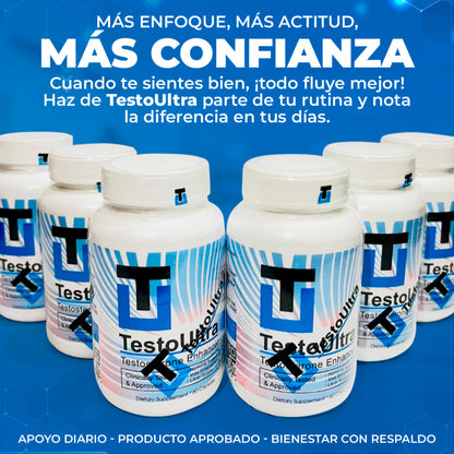 ⚡TESTO ULTRA⚡ ESTIMULANTE NATURAL QUE REGULA TU TESTOSTERONA 🧬