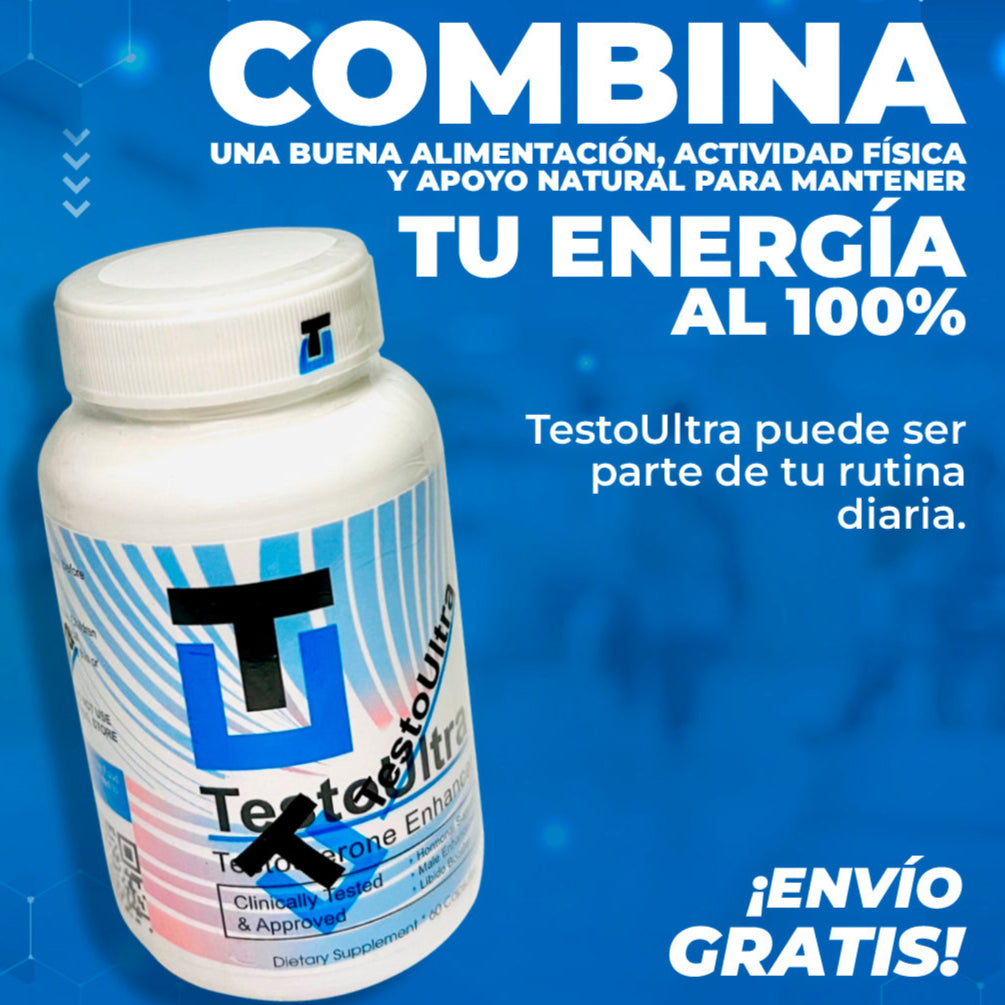 ⚡TESTO ULTRA⚡ ESTIMULANTE NATURAL QUE REGULA TU TESTOSTERONA 🧬