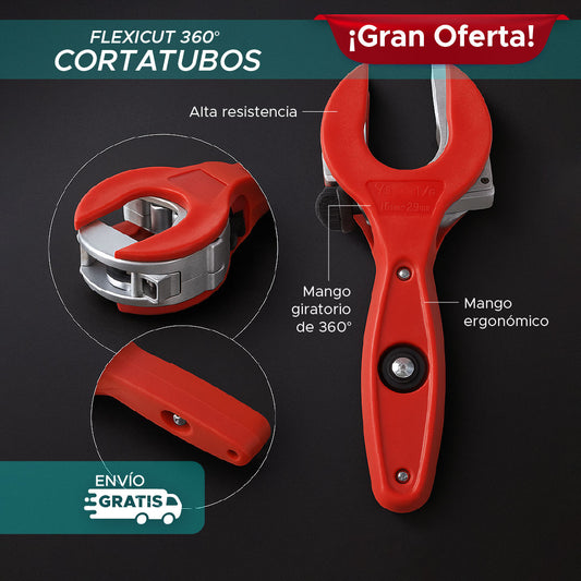 🛠️ FLEXICUT 360° CORTATUBOS ✂️