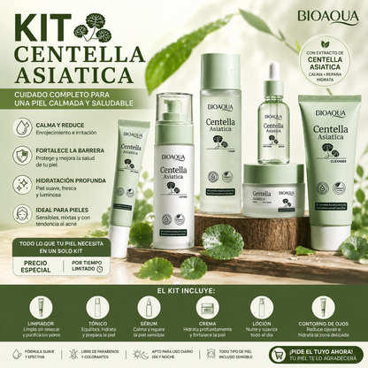 🌿✨ KIT REPARADOR DE CENTELLA X6 PRODUCTOS ✨🌿
