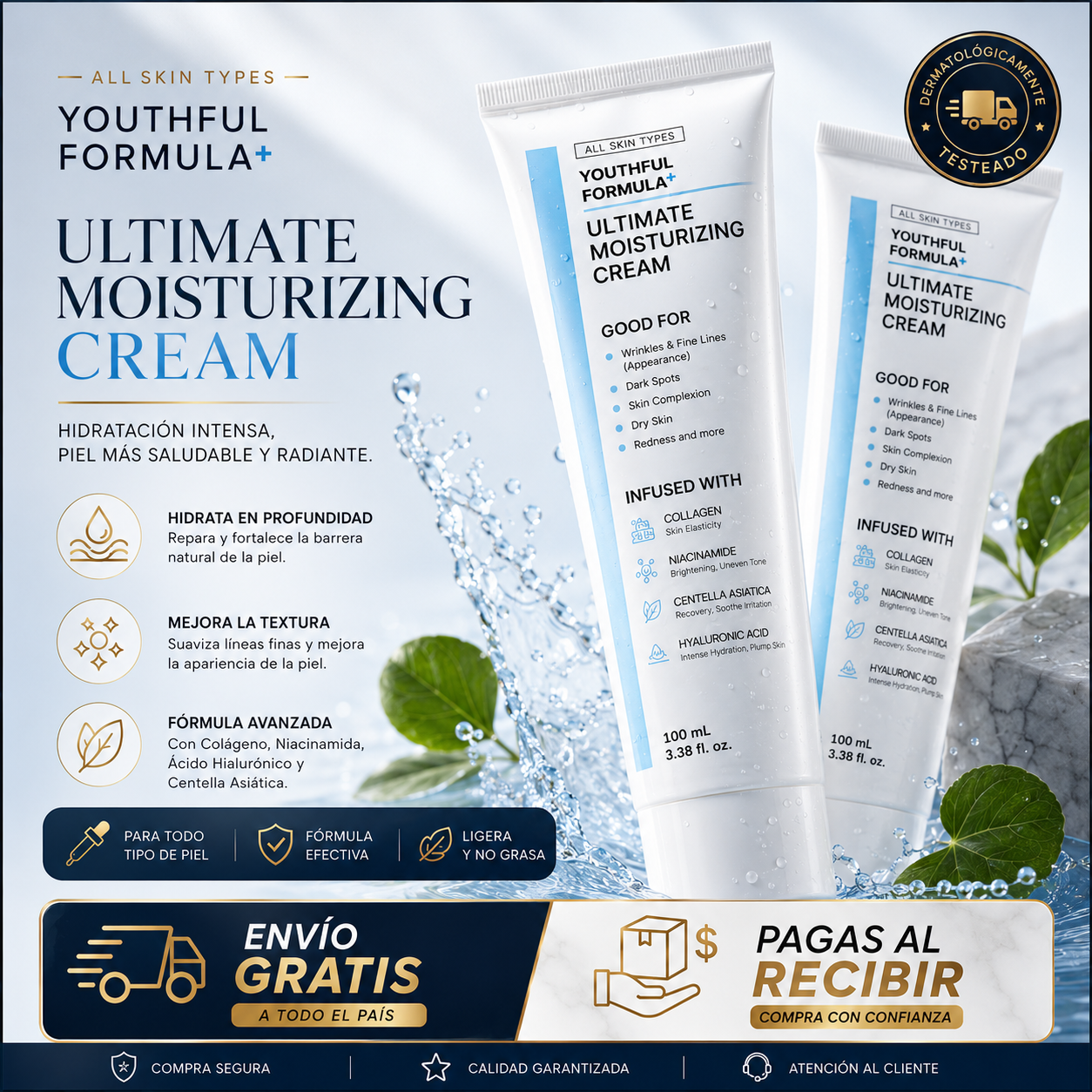 ✨🌸 CREMA NIDA RESTAURADOR ULTRA HIDRATANTE 💧✨