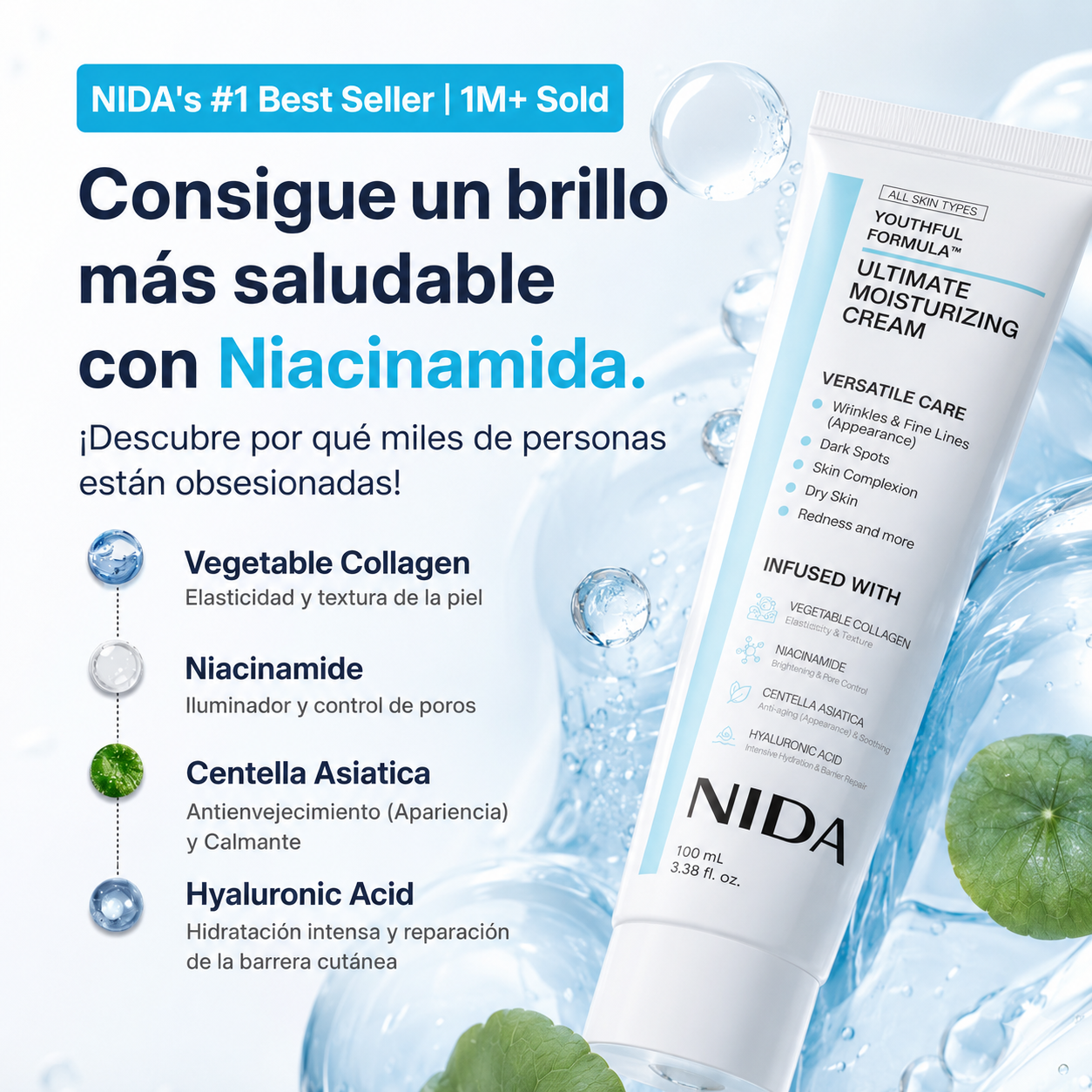 ✨🌸 CREMA NIDA RESTAURADOR ULTRA HIDRATANTE 💧✨
