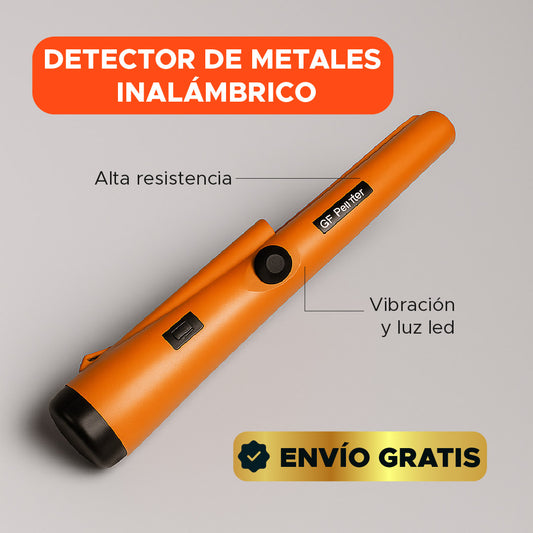 🏅🎛️ DETECTOR DE METALES INALÁMBRICO 🔦📍