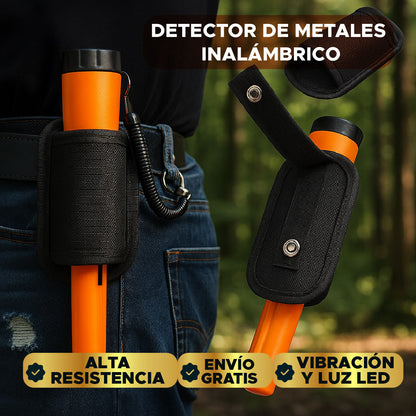🏅🎛️ DETECTOR DE METALES INALÁMBRICO 🔦📍