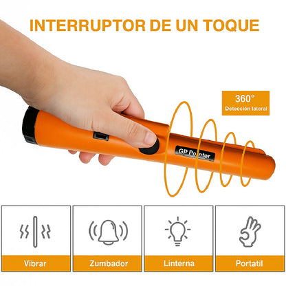 🏅🎛️ DETECTOR DE METALES INALÁMBRICO 🔦📍