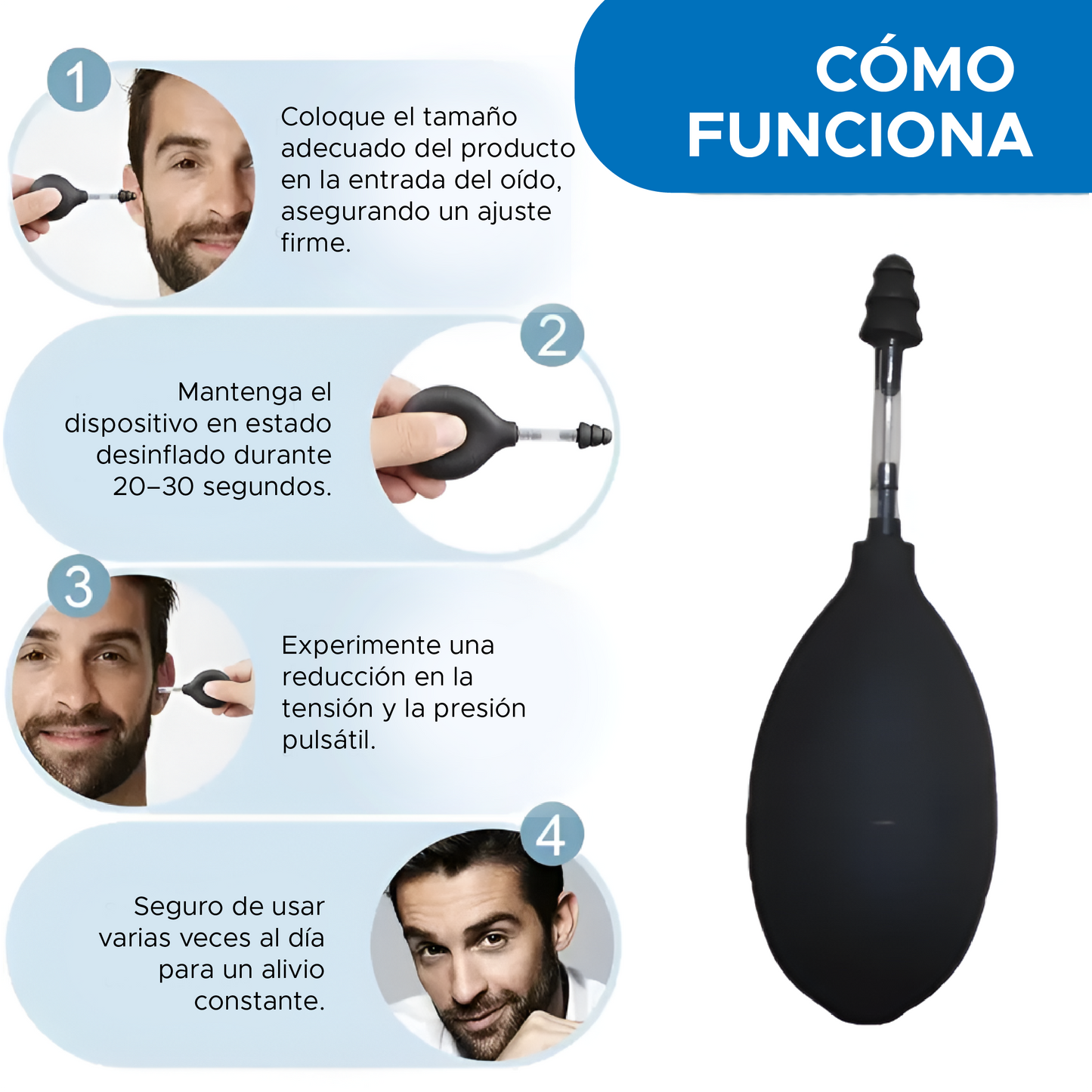 👂✨ MIGRAFREE™ – DISPOSITIVO PARA ALIVIAR DOLOR DE OÍDO Y LA MIGRAÑA 👂✨