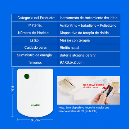 🌬️ SINUSFREE™ DISPOSITIVO ANTI RINITIS, SINUSITIS, MIGRAÑA  ⚡