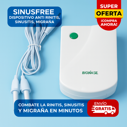 🌬️ SINUSFREE™ DISPOSITIVO ANTI RINITIS, SINUSITIS, MIGRAÑA  ⚡