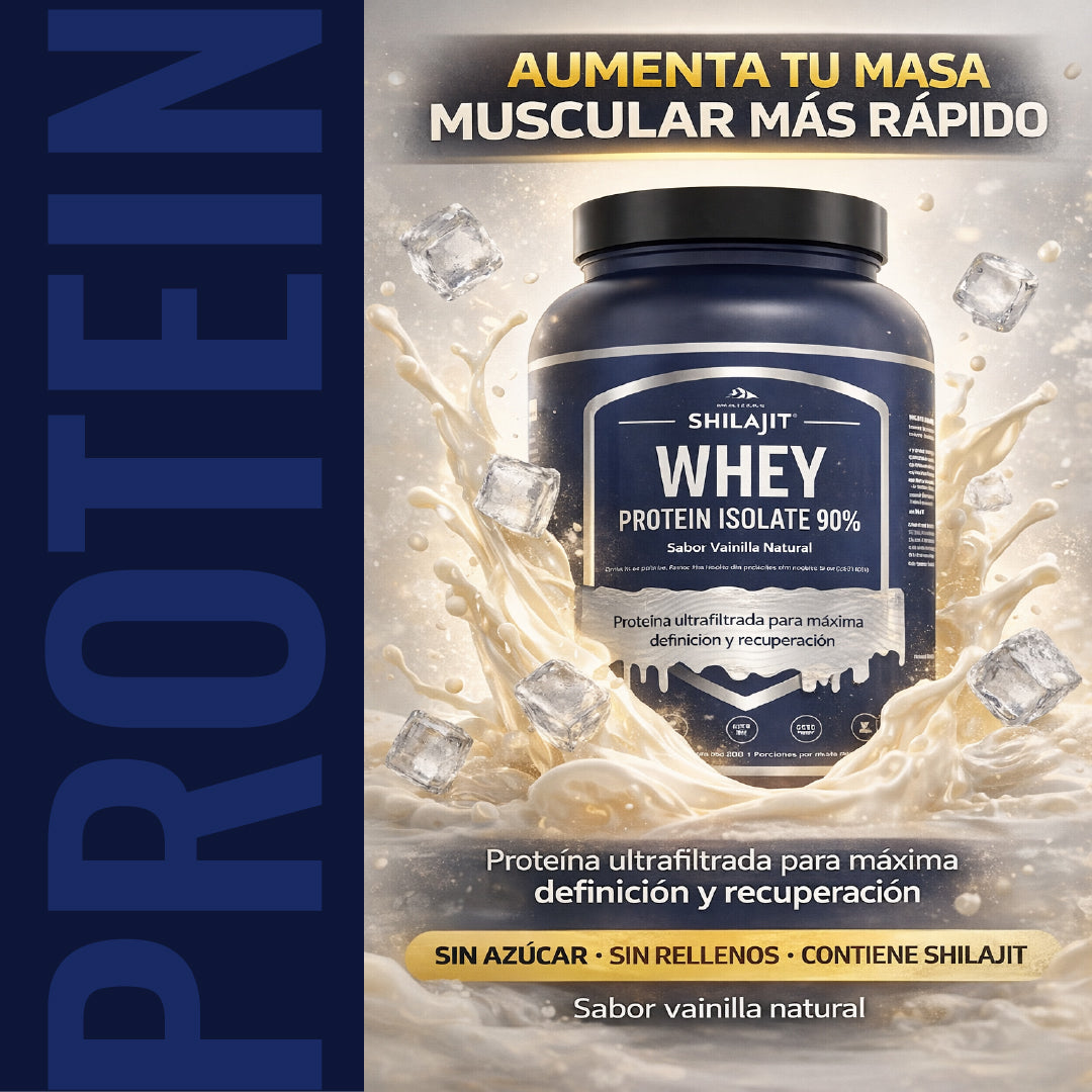 🚀PROTEIN ISOLATE 90% PREMIUM 🎯 AUMENTA MASA MUSCULAR 🔥