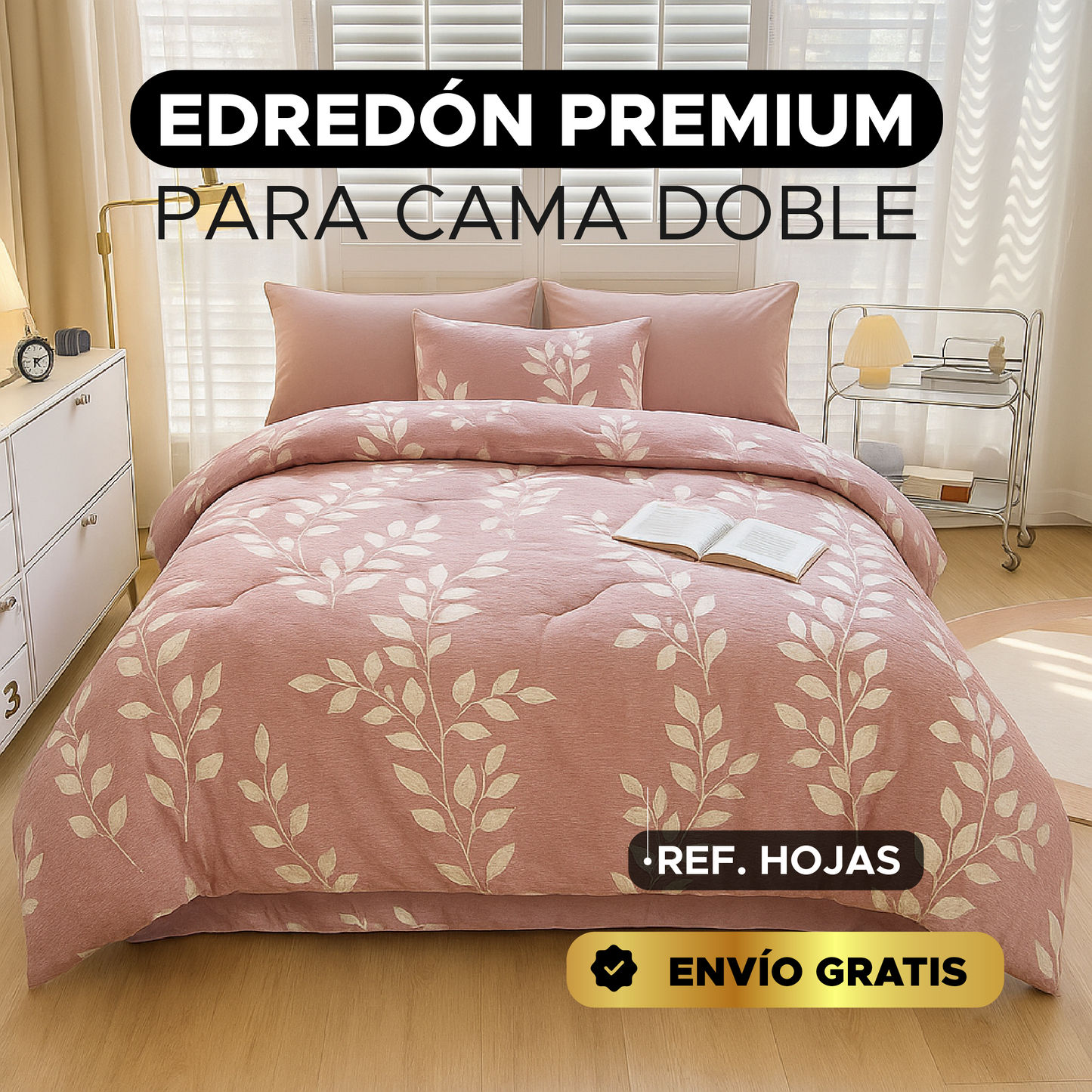 🍬 Edredón Premium para Cama Doble !  🌙
