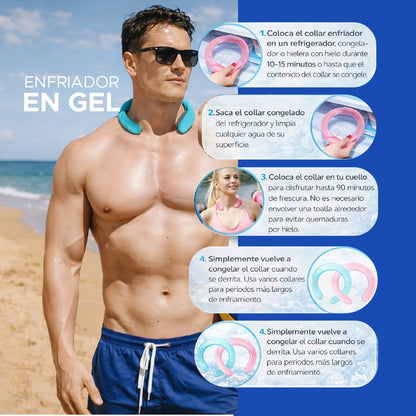 ❄️🧊 COOLFRESH - Enfriador en gel Instantáneo para Cuello❄️🧊