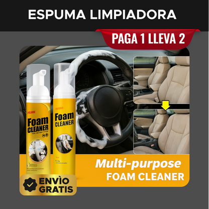 🧽 Espuma Ultra Limpiadora Multiusos – Paga 1 y Llévate 2 🚗🏠
