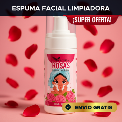 🌸 PureGlow™ Espuma Facial Limpiadora 💧