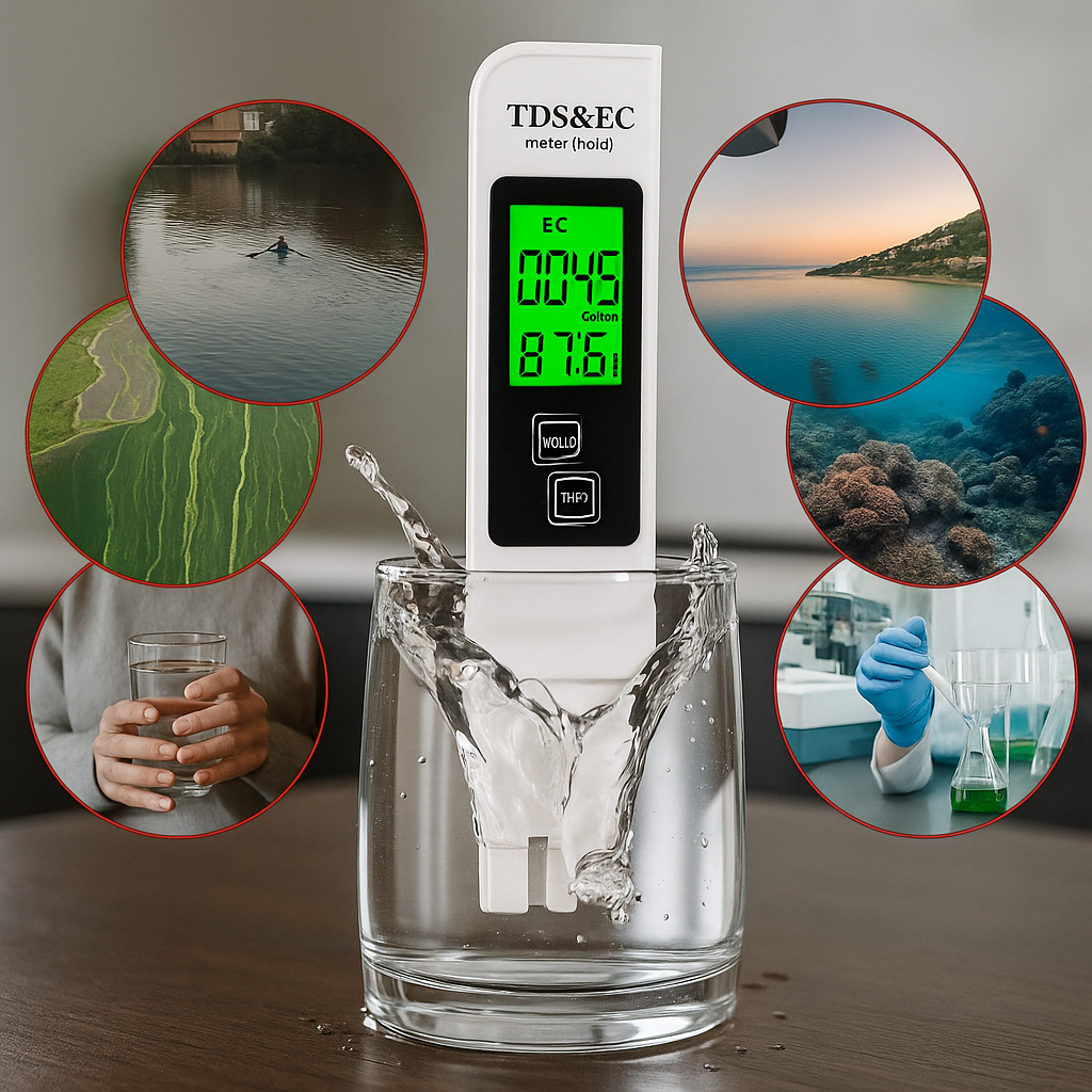 🌊💧 AQUACHECK MEDIDOR DE CALIDAD DE AGUA 💦🌎