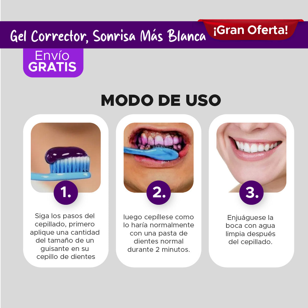 🦷✨ SMILUX™ — GEL CORRECTOR PARA UNA SONRISA MÁS BLANCA 💎