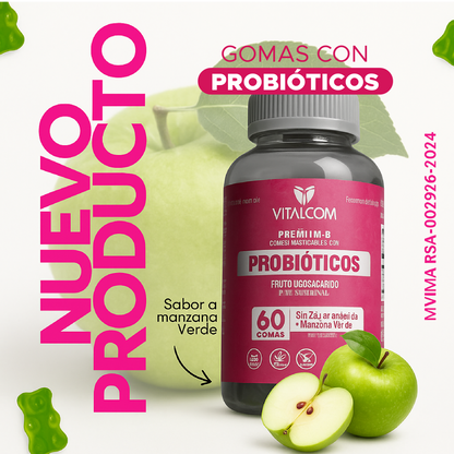 🍬 ProbioGomas Vitalcom 🧘‍♀️Gomas con probióticos🌸Adiós a las molestias