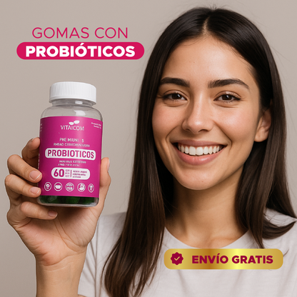 🍬 ProbioGomas Vitalcom 🧘‍♀️Gomas con probióticos🌸Adiós a las molestias