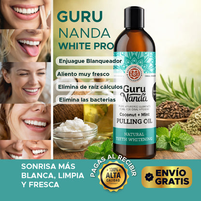 🦷✨💎 GURU NANDA™ 💎✨🦷 EL MEJOR BLANQUEADOR PARA ELIMINAR SARRO Y HALITOSIS