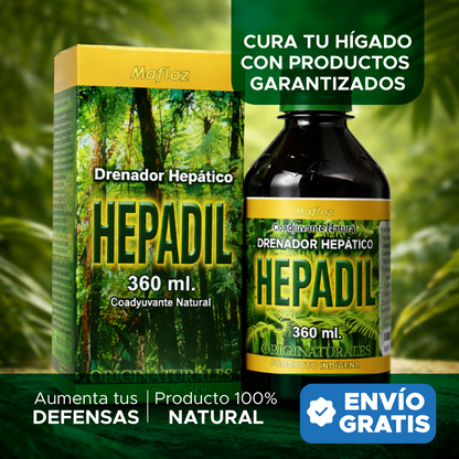 💚 HEPADIL DETOX DRENADOR HEPÁTICO- 100% NATURAL 🌱