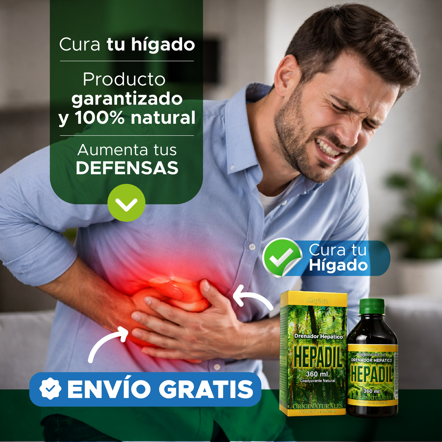 💚 HEPADIL DETOX DRENADOR HEPÁTICO- 100% NATURAL 🌱