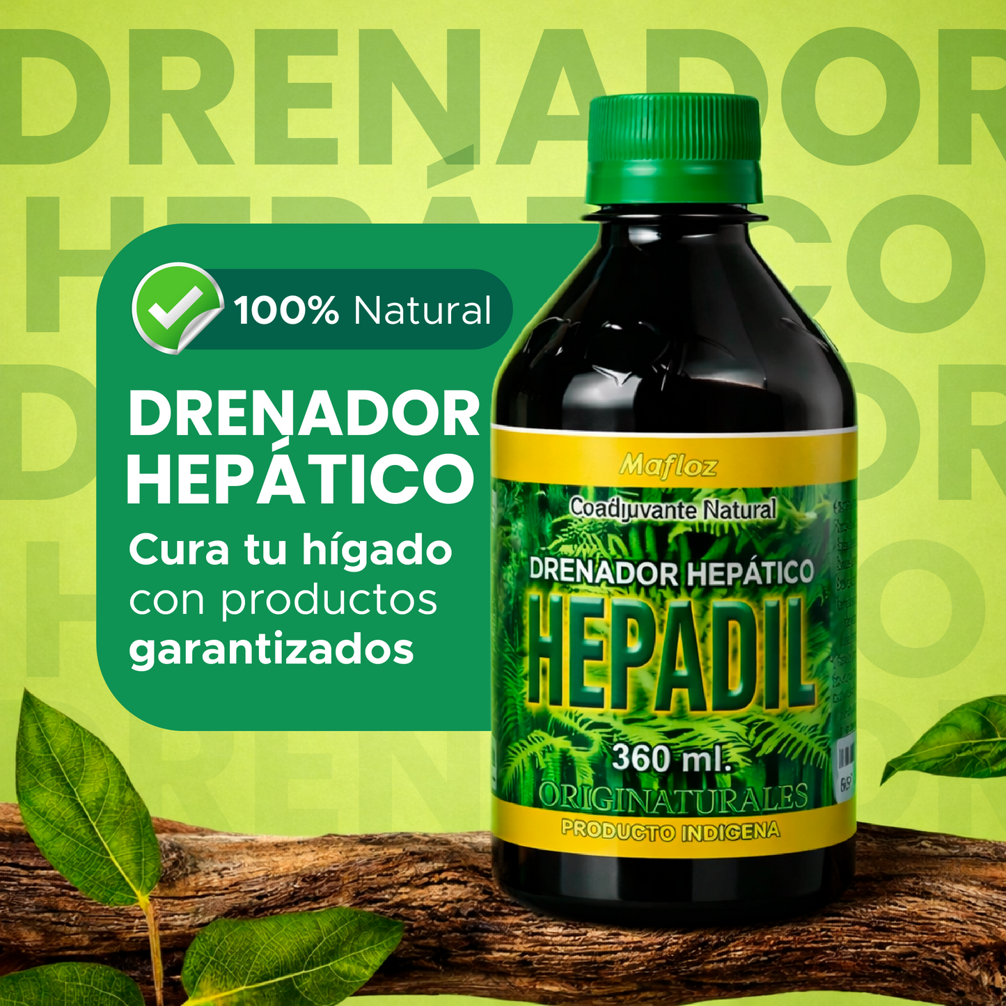 💚 HEPADIL DETOX DRENADOR HEPÁTICO- 100% NATURAL 🌱