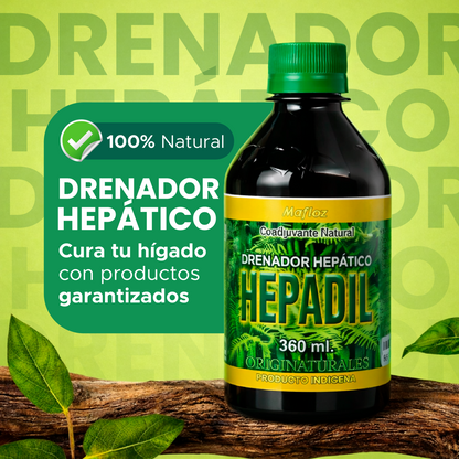 💚 HEPADIL DETOX DRENADOR HEPÁTICO- 100% NATURAL 🌱