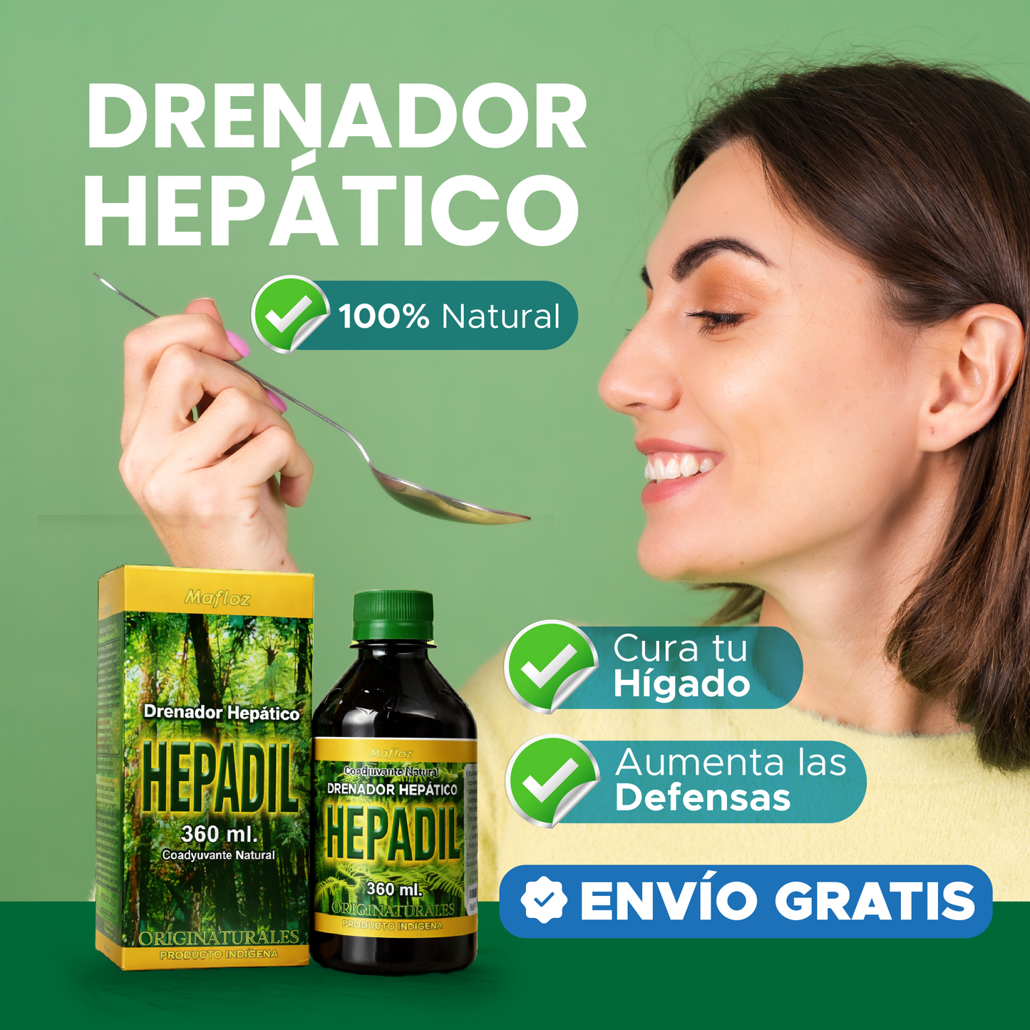 💚 HEPADIL DETOX DRENADOR HEPÁTICO- 100% NATURAL 🌱