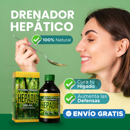 💚 HEPADIL DETOX DRENADOR HEPÁTICO- 100% NATURAL 🌱