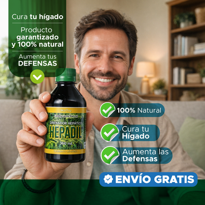 💚 HEPADIL DETOX DRENADOR HEPÁTICO- 100% NATURAL 🌱
