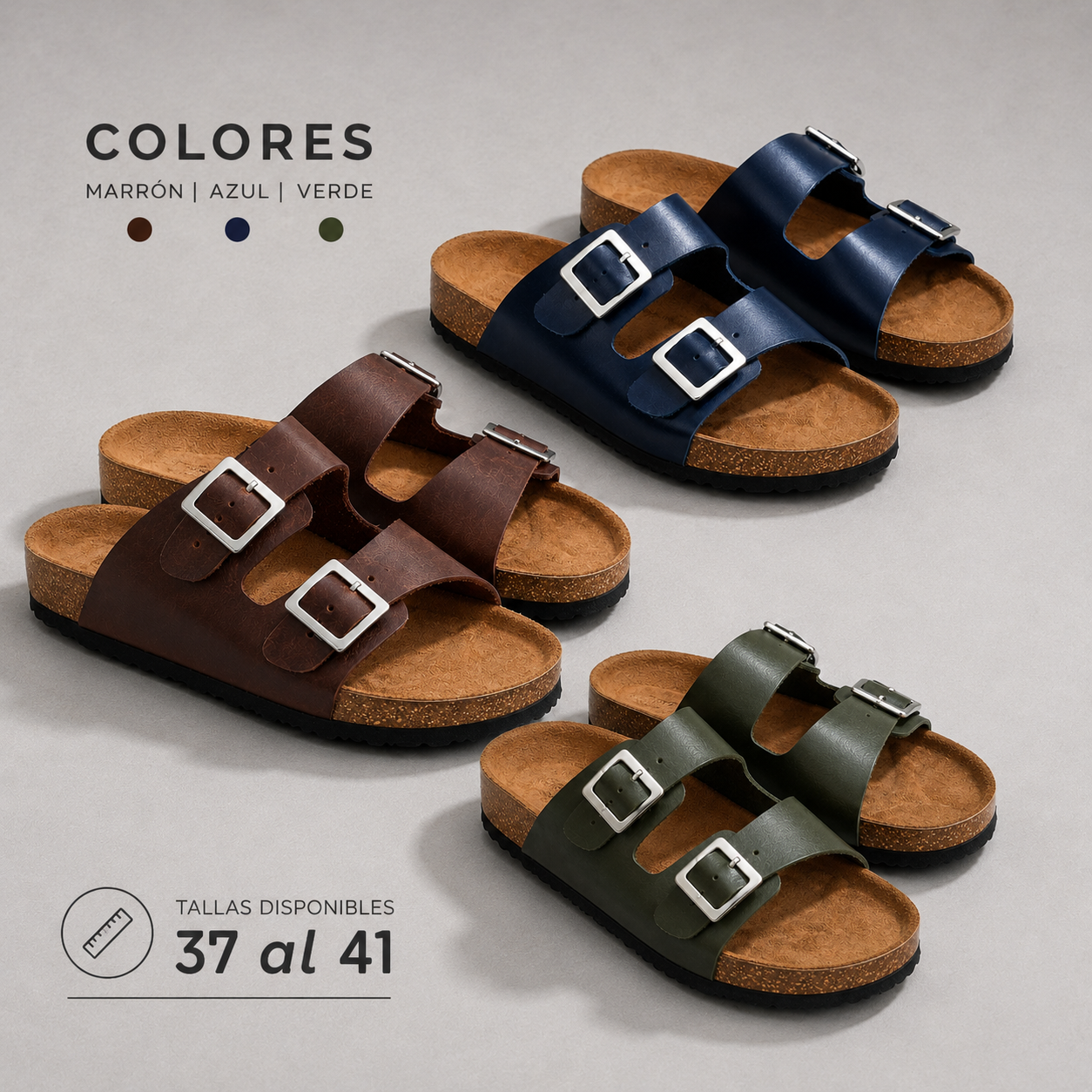 👞🇪🇺🔥  EUROWALK 🔥 SANDALIAS EUROPEAS PREMIUM™ 🔥👞