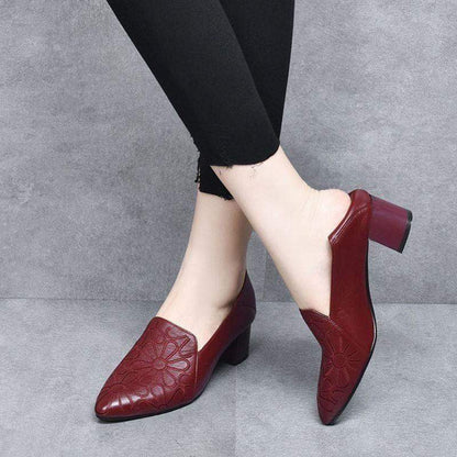 👠✨ ZAPATOS DE TACÓN BORDADOS ✨👠