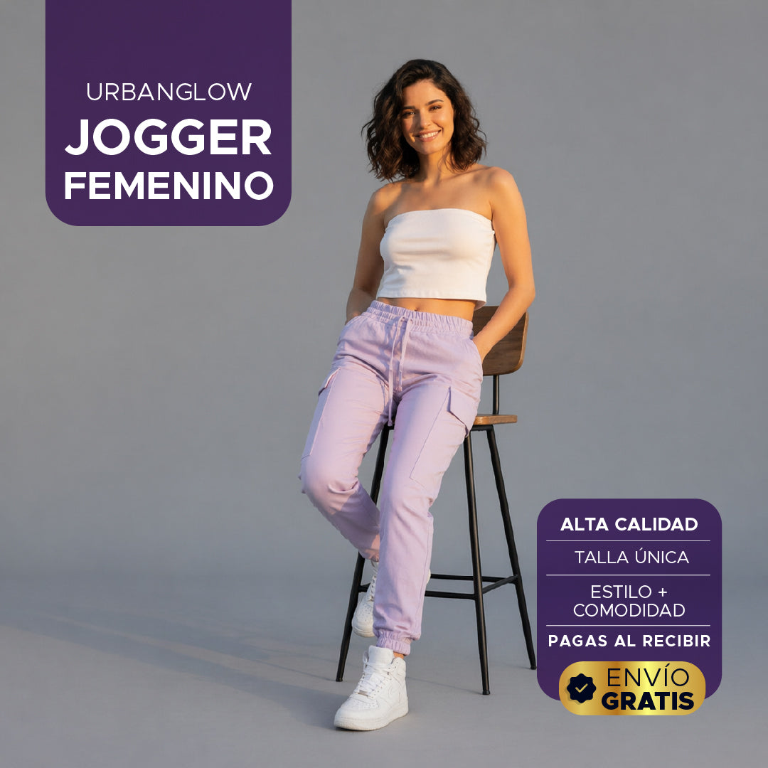 💜✨🔥URBANGLOW PANTALÓN JOGGER FEMENINO PREMIUM 👖✨💜