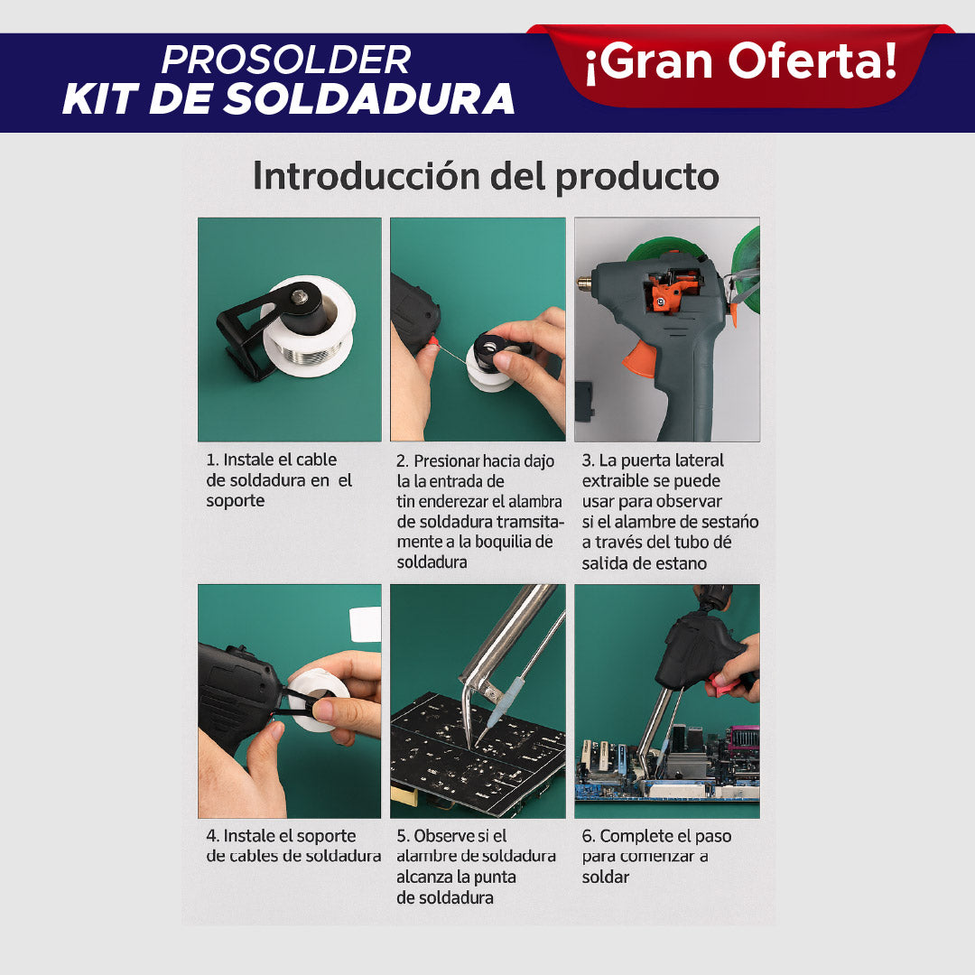 ⚙️ ProSolder🛠️ HERRAMIENTA DE SOLDADURA 🛠️