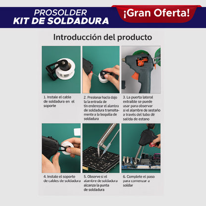 ⚙️ ProSolder🛠️ HERRAMIENTA DE SOLDADURA 🛠️