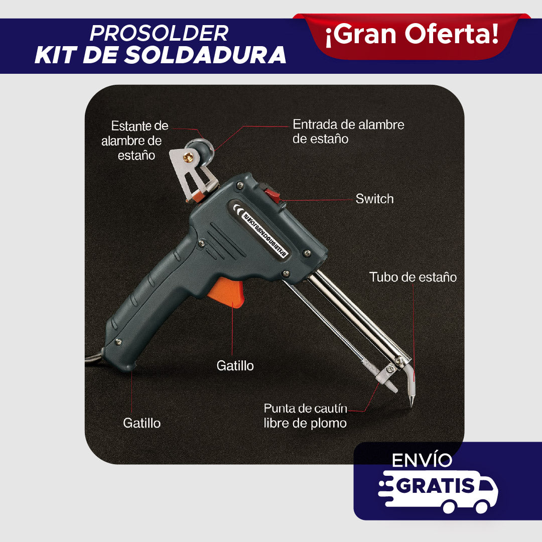 ⚙️ ProSolder🛠️ HERRAMIENTA DE SOLDADURA 🛠️