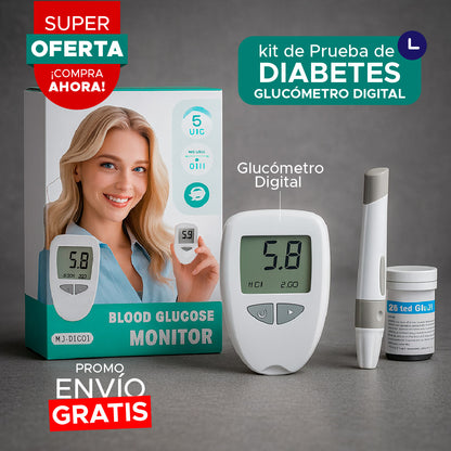 🩺 🩸 CONTROLGLUC KIT DE PRUEBA DE DIABETES🩺💉