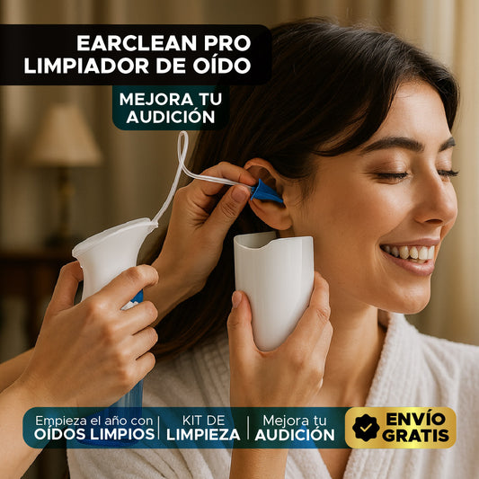 👂✅ EarClean Pro Limpiador de oído, escucha con claridad 👂✨